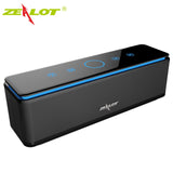 ZEALOT S7 Portable Bluetooth Speaker Powerful Hifi Subwoofer Home Theatre System Wireless Speakers,Power Bank, Support TWS,TF