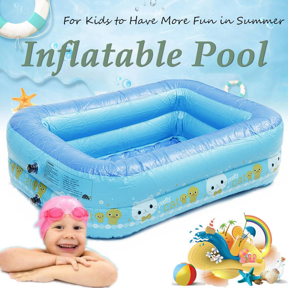 2 Layered Kids Inflatable Swimming Pool