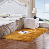 30cmx30cm Faux Wool Sofa Carpet Mat Whole Wool Cushion Living Room Bedroom Long Plush Blanket Baby Nursery Childrens Room Rug