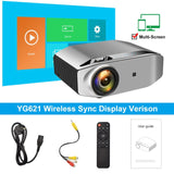 AAO Native 1080p Full HD Projector YG620 LED Proyector 1920x 1080P 3D Video YG621 Wireless WiFi Multi-Screen Beamer Home Theater