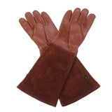 Leather Cactus Rose Pruning Gloves (Thorn Proof)