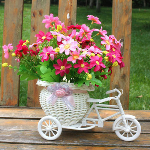 2019 New Bicycle Decorative Flower Basket