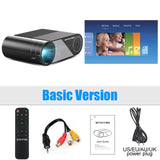 BYINTEK K9 Mini 1280x720P Portable Video Beamer LED Projector Proyector for 1080P 3D 4K Cinema(Option Multi-Screen For Iphone