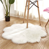 Soft Pink Sheepskin Carpet