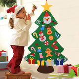 Kids DIY Felt Christmas Tree Christmas Decoration for Home