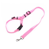 Pet Dog Seat Belt Vehicle Car Puppy Car Seatbelt Harness Lead Clip Pet Dog Supplies Safety Lever Auto Traction Products 509930