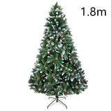 Artificial Christmas tree Plastic Christmas Decorations  Holder Base For Christmas Home Party Decoration Green Miniature Tree