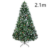 Artificial Christmas tree Plastic Christmas Decorations  Holder Base For Christmas Home Party Decoration Green Miniature Tree