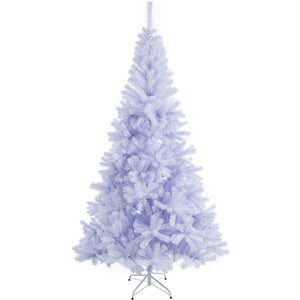 LBSISI Life Christmas Tree Plastic Premium Artificial Christmas Tree White Tree Art Navidad Xmas Decoration Tree 4ft/5ft/6ft