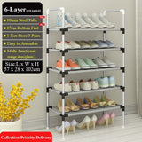 Multi-layer Shoe Rack Easy Installation Portable Saving Space Home Dorm Stand Holder Shoe Shelf Organizer Shoes Cabinet