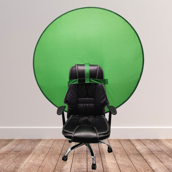 Green Screen Photography Props Portable Chroma Key Background Photos Suitable For YouTube Video Studio 19.69*3.94*0.59in