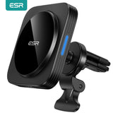 ESR HaloLock Magnetic Wireless Car Charger Mount for iPhone 12 Pro Max Fast Charging Wireless Charger Car Phone Holder