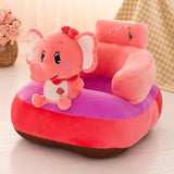 Baby Sofa Support Seat Cover Washable Plush Chair Cover Learn to Sit Comfortable Toddler Nest Puff Cradle Without Inner Cotton