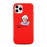 Cool Phone Case for IPhone 6s 7 8 11 12 Plus Pro Mini X XS MAX XR SE Funny Cartoon Cases Soft Silicone Fitted Accessorie Covers
