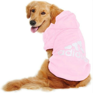 Winter Pet Dog Hoodie Clothes for Medium Large Dogs,Fleece Warm Hooded Jacket Sweatshirt,Labrador French Bulldog Coat Clothing