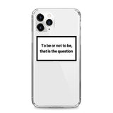 Funny Letters Phone Case for IPhone 7 8 11 12 13 Mini Plus Pro X XS MAX XR SE Cases Soft Silicone Fitted Back Accessories Covers