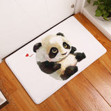 Zeegle Panda Printed Modern Hallway Rug